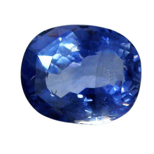 Blue Oval Sapphire Gemstone
