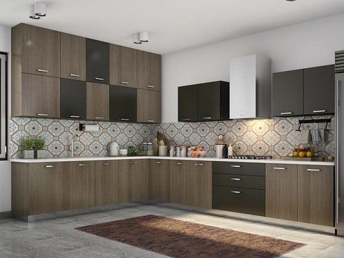 Modern Design Modular Kitchen - Premium Organic Materials, Eco-Friendly & Durable | Contemporary Design for Versatile Living