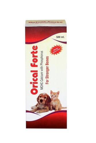 Orical Forte Calcium Syrup With Vitamins For Dogs/cats And Pups/kitten 500 Ml