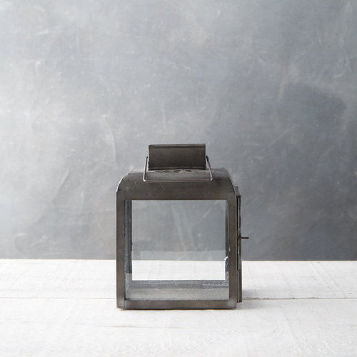 Rust Black Antique Lantern