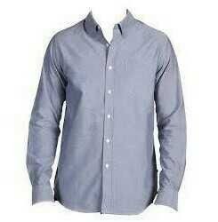 Sliver And Custom Mens Premium Formal Shirt