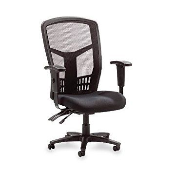 Mesh Design High Back Office Chair With Black Color