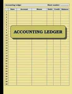 Paper Multiple Sizes Accounts Notebook