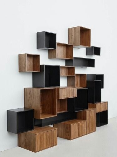 Wooden Designer Bookcase