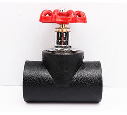 Black Hdpe Stop Valve