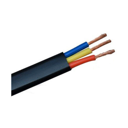 Black High Ductility Submersible Flat Cable