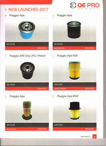 Durable Automotive Oil Filters