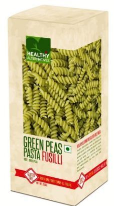 Green Peas Pasta Fusilli