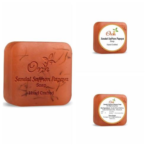 Sandal Saffron Papaya Soap