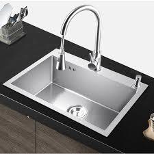 Stainless Steel Kitchen Sink - Durable & High Quality | Elegant Design, Easy to Clean, Scratch Resistant