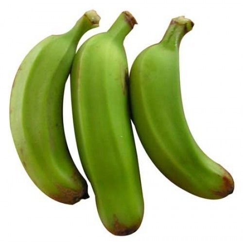 Fresh And Green Raw Banana