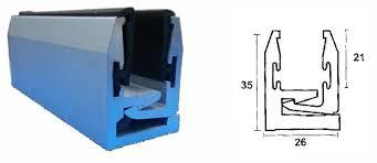 Heavy Duty Interlocking Glazing Profile