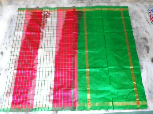 Cotton Silk Ladies Mangalagiri Handloom Saree