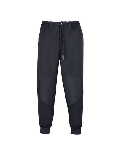 No Fade Plain Black Track Pants