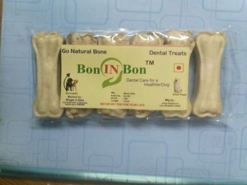 Dog Dental Treats Natural Bone (3 INCH)