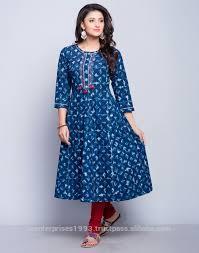 Half Sleeve Ladies Cotton Kurtis