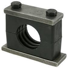 Heavy Duty Pipe Clamps - Medium and Heavy Duty Sizes 1/4" to 8", PP or Al Jaws, Vertical and Horizontal Stacking Options