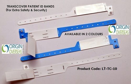 Transcover Patient ID Band