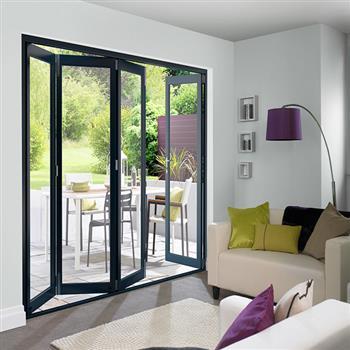 Aluminum Alloy Alumimium Luxury Folding Door