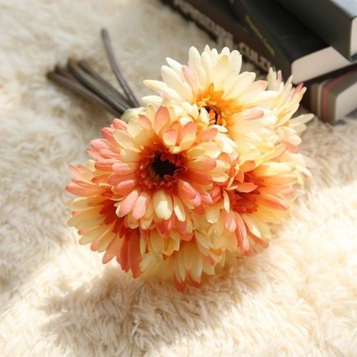 Artificial African Daisy Bouquet Length: 28  Centimeter (Cm)