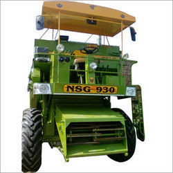 Track Mini Combine Harvester