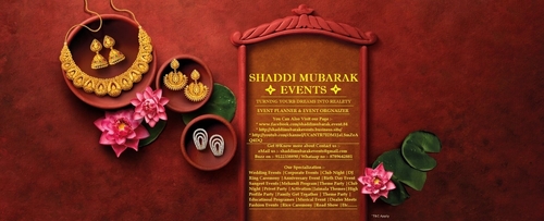 Wedding Planner And Event Organizer Services By SHADDI MUBARAK EVENTS