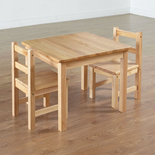 Easy To Clean 2 Seater Wooden Table Sets