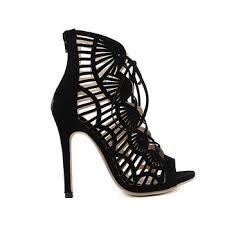 Black Color Ladies Sandals