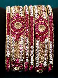 Brass Boss And Chura Lakh Bangles Sets