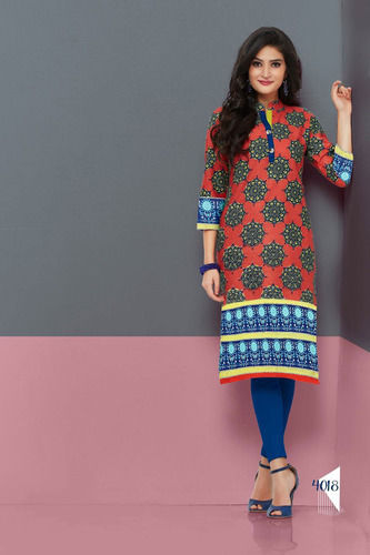 Ladies Trendy Printed Kurti