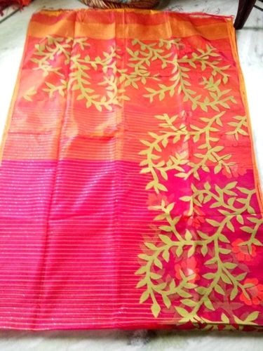 Indian Handloom Silk Jamdani Saree