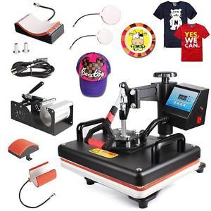 5 In 1 Heat Press Machine