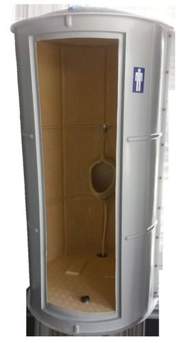 Portable Toilet Round Shaped With Flush Urinal