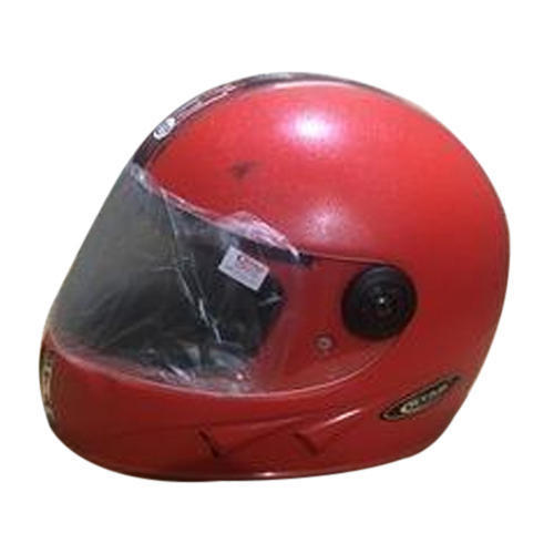 Red Full Face Motorcycle Helmet