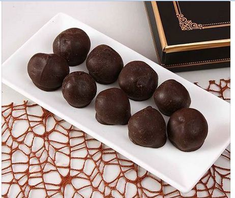 Round Dark Chocolate Truffles