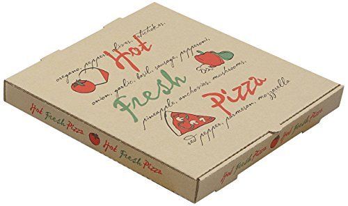 Brown Printed Pizza Box Tablets