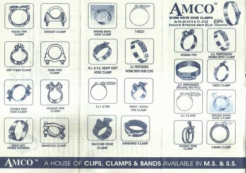 High Grade Steel Clips And Clamps