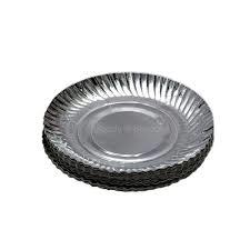 Silver Coated Paper Plates Size: 6 Inched To 12 Inches