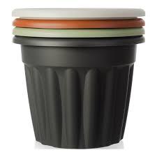 Fancy Round Plastic Pots