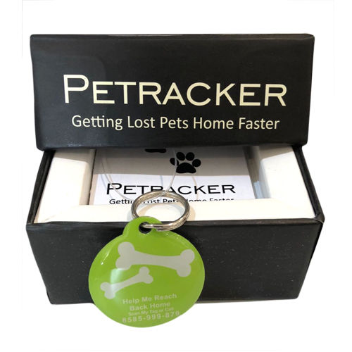 Round Tracking Device For Dogs