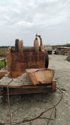 Used Bridge Machinery Double Drum Winch and HP Engine