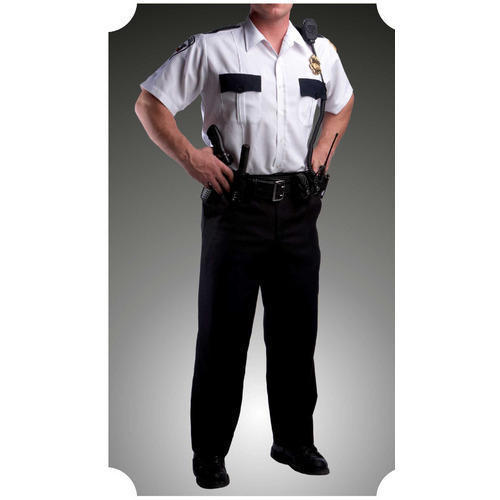 Security Cotton Half Sleeves Uniform