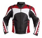 Water Proof Black Motocross Leather Motorcycle Jacket