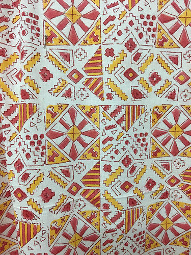 Traditional Hand Block Print Fabric