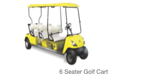 6 Seater Golf Cart