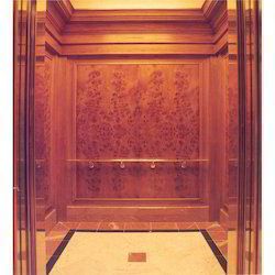 Fine Finish Wooden Elevator Cabin