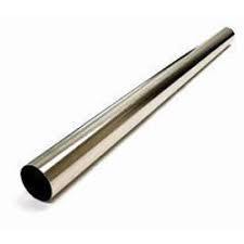 Round Shape Metal Pipe - Color: Silver