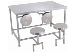 Stainless Steel Dining Table - Lightweight Design , Unique Sizes with High-Quality Packaging