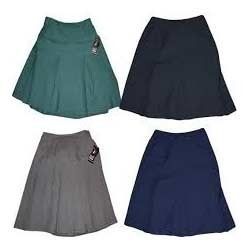 Metal School Uniform Girl Skirts