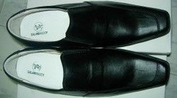 Double Core Black Formal Mens Shoes